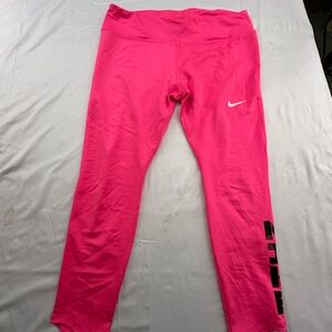 Nike Hot Pink Leggings